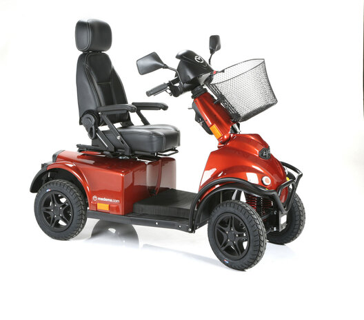 Minicrosser X2 vierwiel scootmobiel medema Zorgbroeder Surhuisterveen