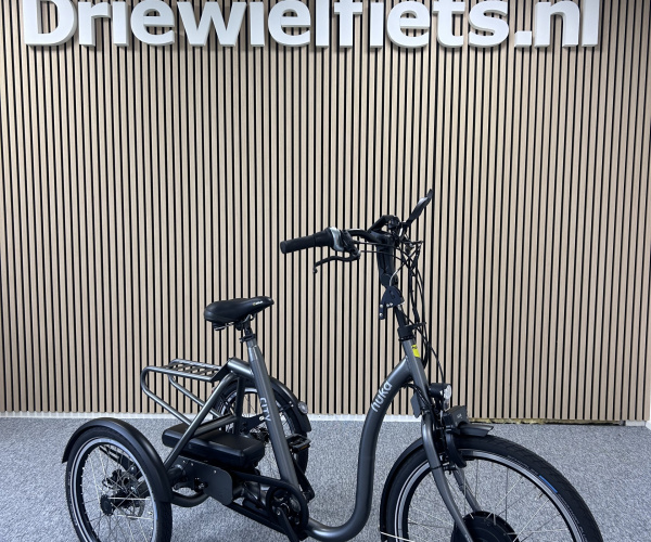 Huka City | Lage instap | Driewielfiets | Elektrische ondersteuning - Driewielfietsen