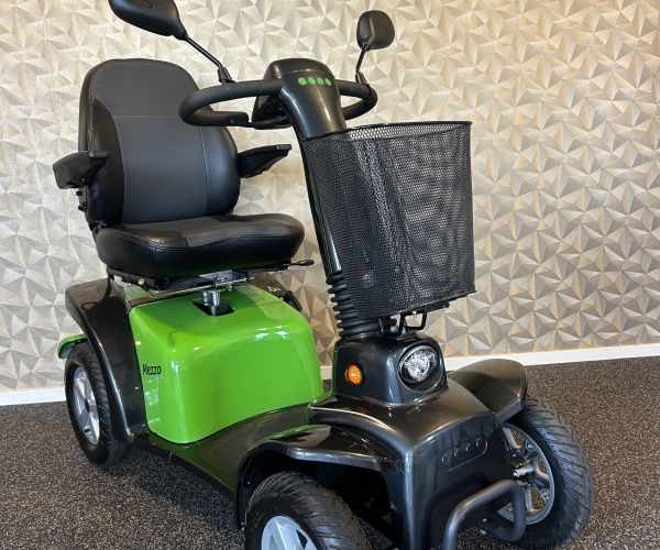 Vierwiel scootmobiel | Mezzo | Incl. nieuwe accu's | Incl. stokhouder - Scootmobielen