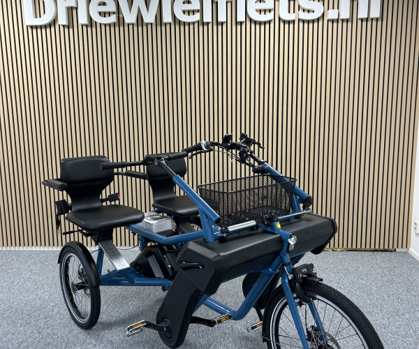 Showroommodel HUKA Orthros Duofiets | Direct Beschikbaar - Duofietsen