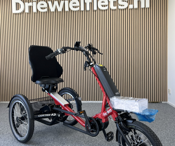 Driewielfiets | Huka Cortes XS | | Elektr. Onderst | Ferrari Rood - Driewielfietsen