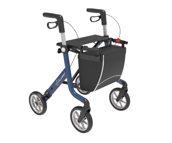 Rehasense Rollator Streamer (6,2 kg) GRATIS RUGBAND - Rollators