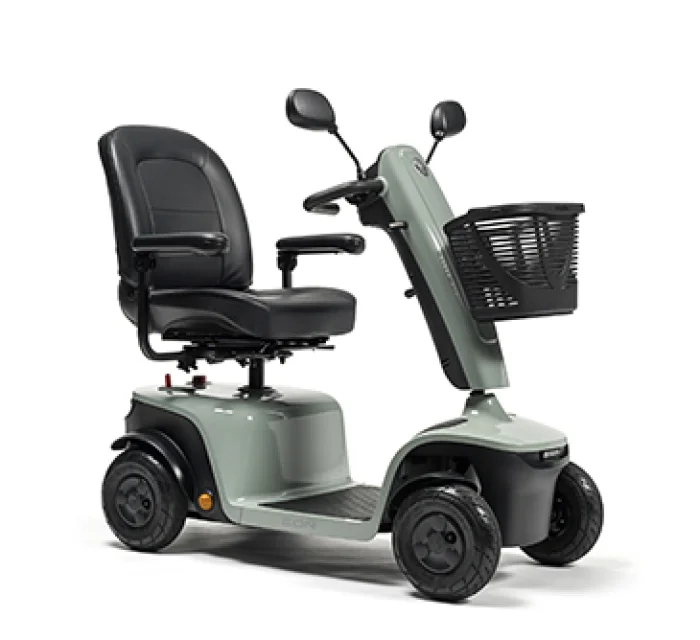 Vermeiren Eon vierwiel scootmobiel in modern design voor comfortabel en veilig rijden Zorgbroeder