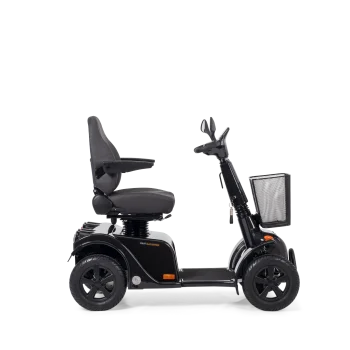 Life & Mobility Solo RX 4 black edition vierwiel scootmobiel bij Zorgbroeder
