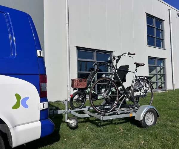 TE HUUR | Driewielfiets Aanhanger + Tweewielfiets - Driewielfietsen
