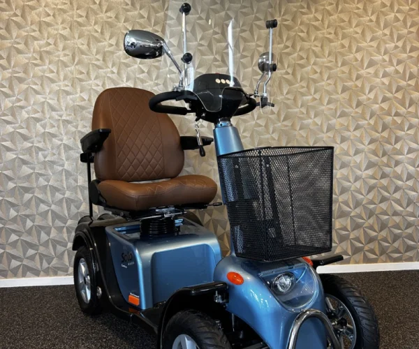 Vierwiel scootmobiel | Solo Blue Diamond | Life and Mobility - Scootmobielen